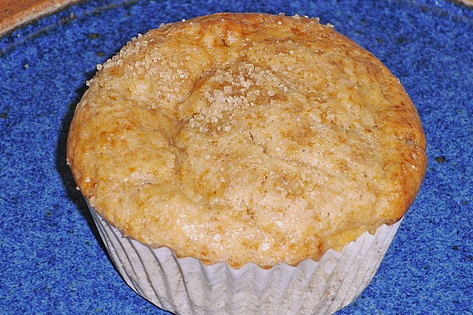 Vollkorn - Pfirsichmuffins