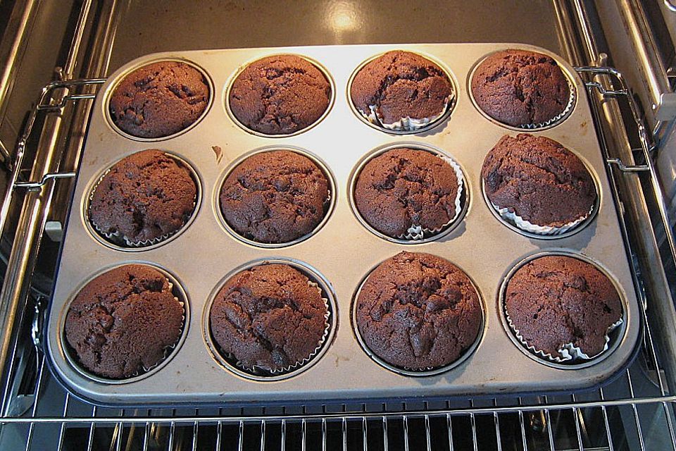 Schoko Schocker-Muffins