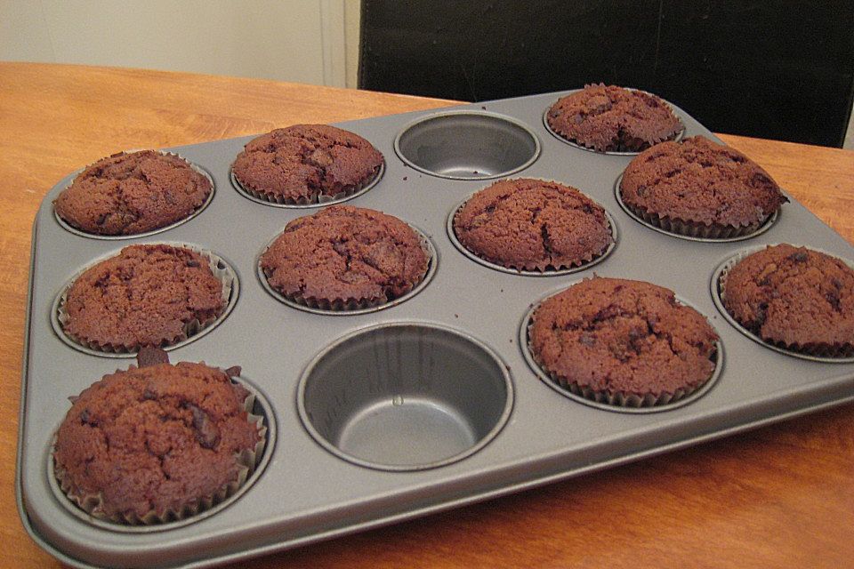 Schoko Schocker-Muffins