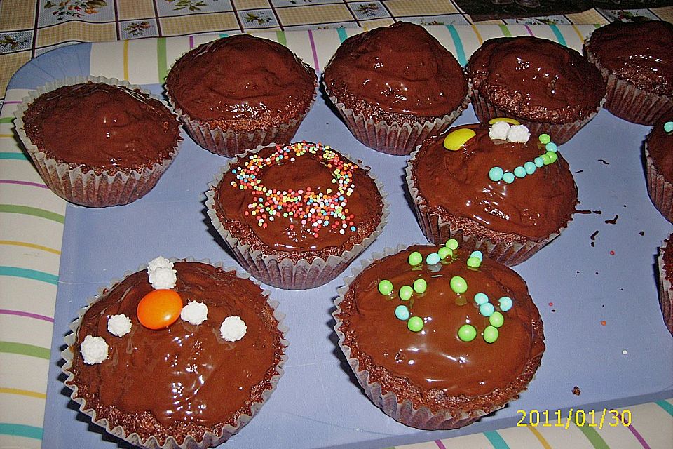 Schoko Schocker-Muffins