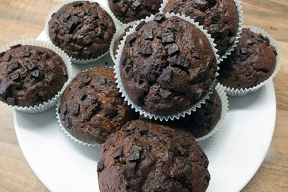 Schoko Schocker-Muffins