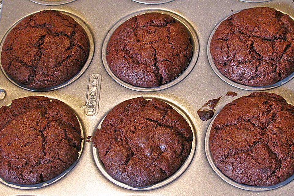 Schoko Schocker-Muffins