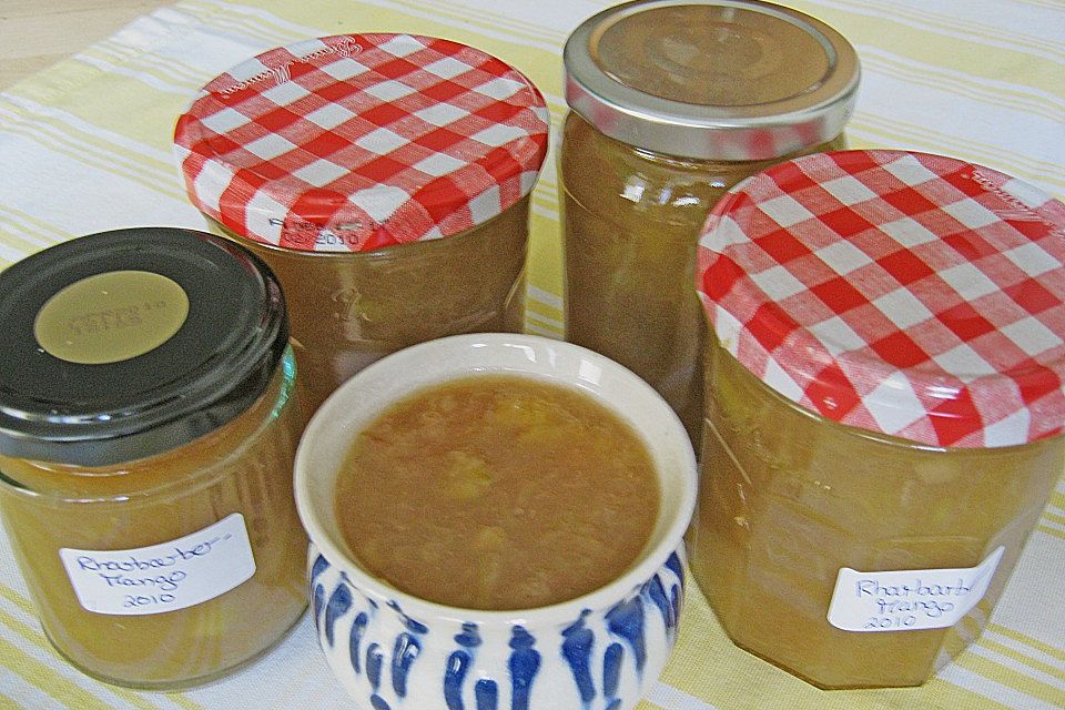 Rhabarber - Mango - Marmelade