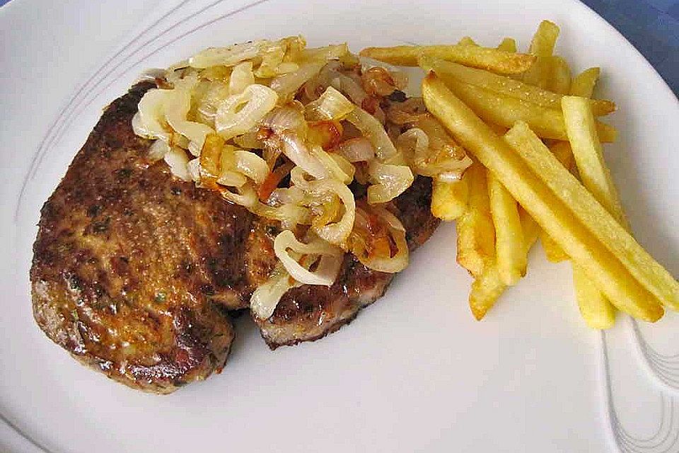 Stefans Zwiebelsteak