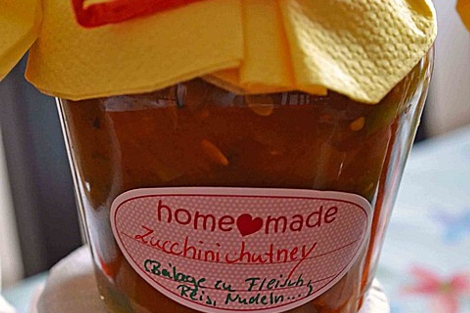 Zucchini - Chutney von Rosinenkind