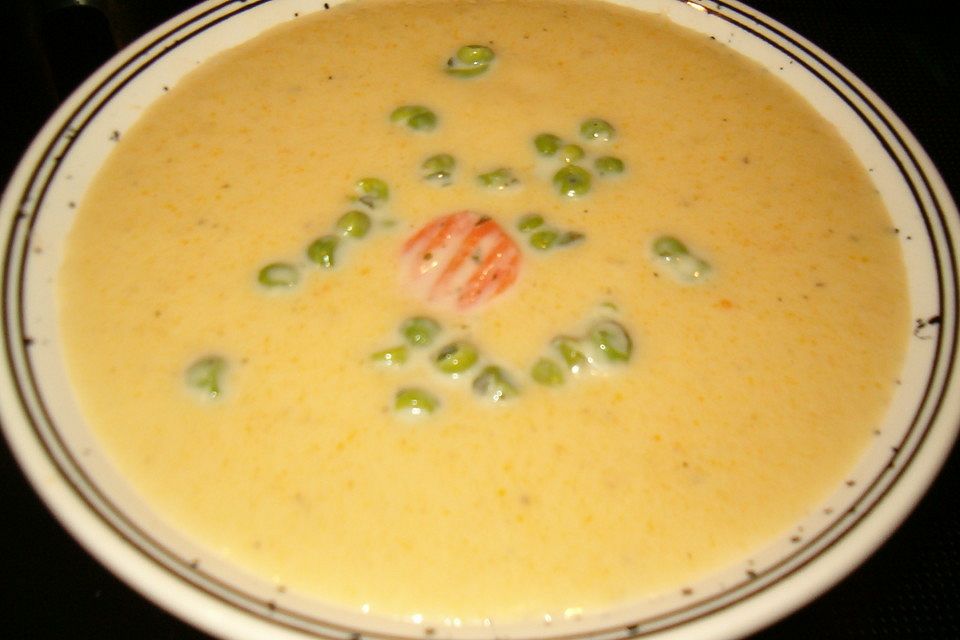 Gemüsecremesuppe