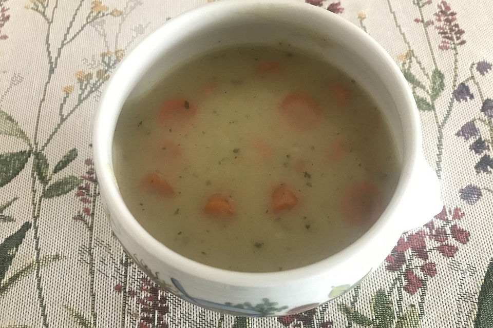 Gemüsecremesuppe