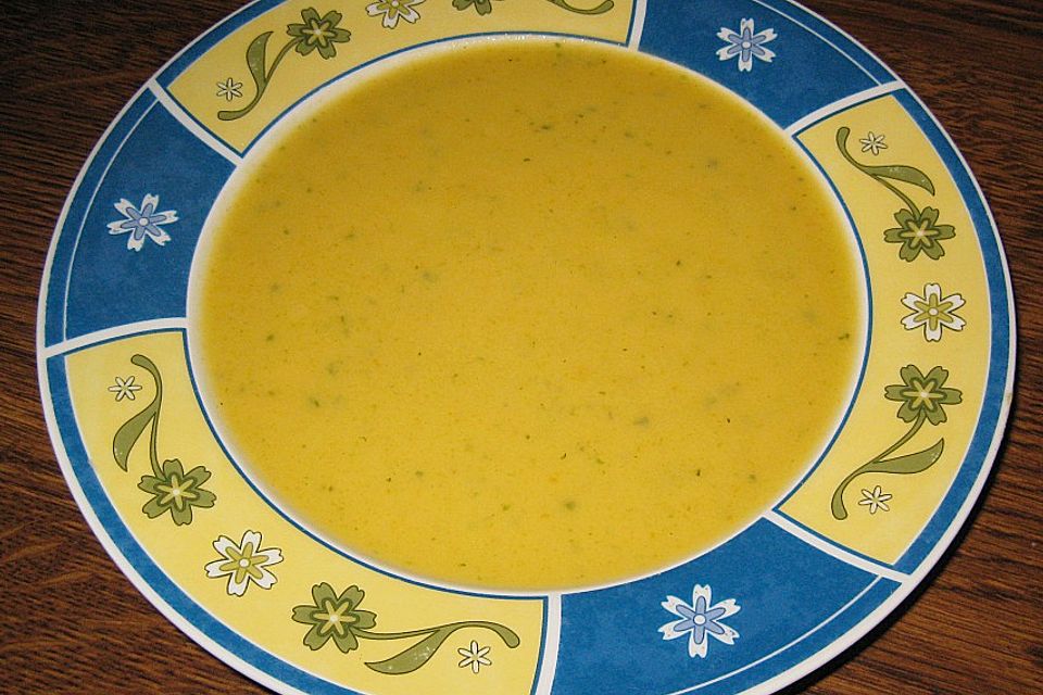 Gemüsecremesuppe