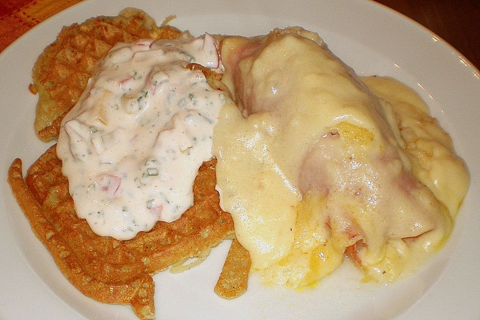 Kartoffelwaffeln