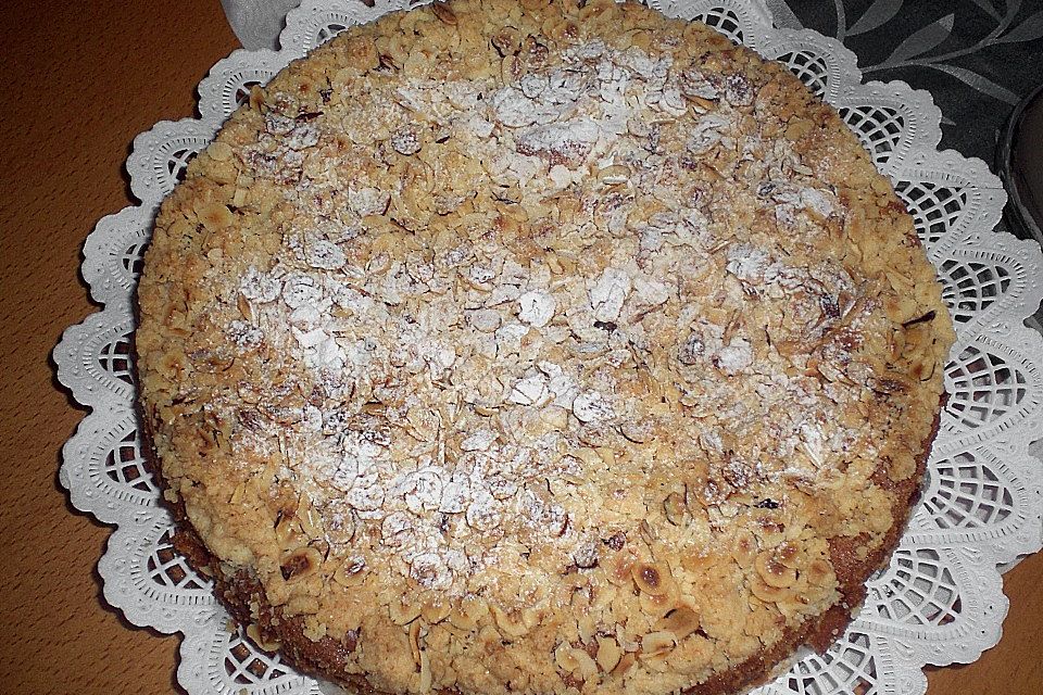 Apfelkuchen mit Kokosbaiser