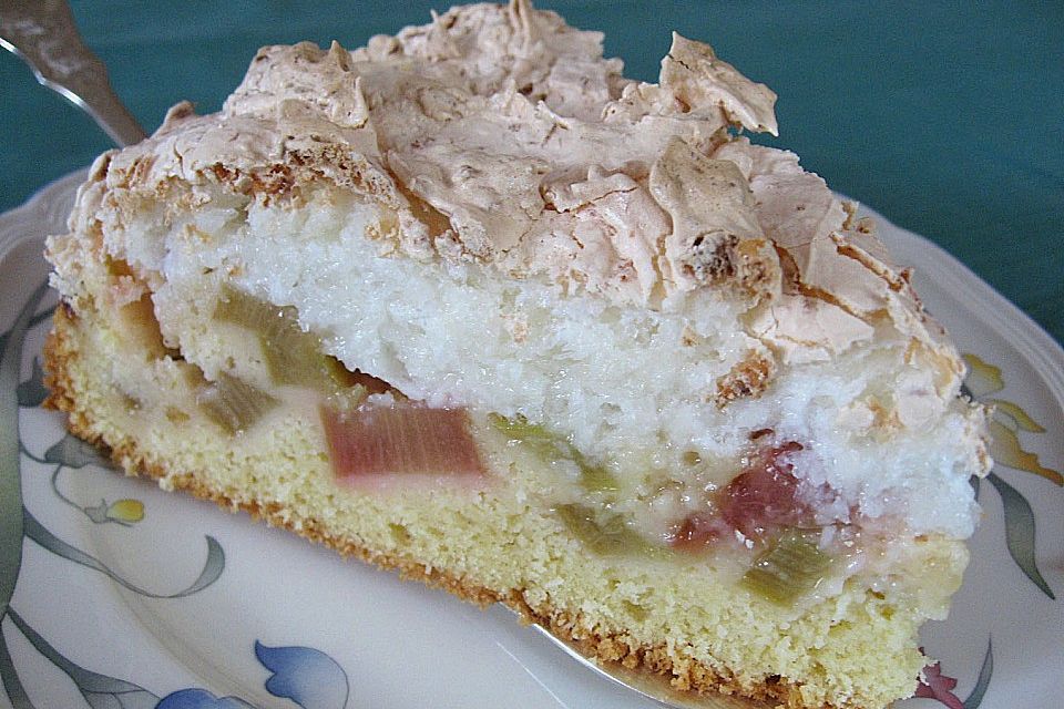 Apfelkuchen mit Kokosbaiser