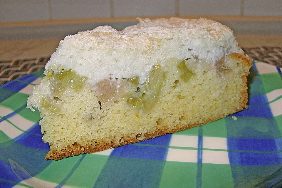 Apfelkuchen mit Kokosbaiser