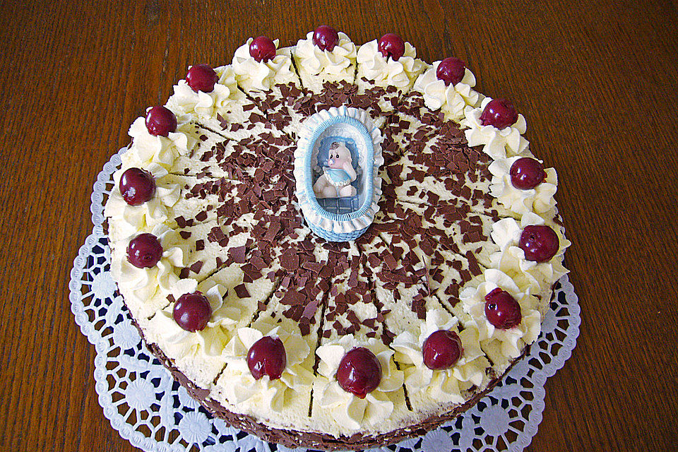 Schwarzwälder Kirschtorte mit QimiQ