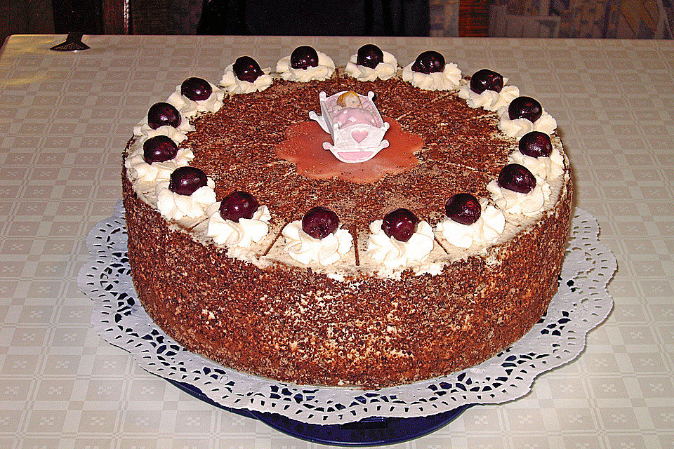 Schwarzwälder Kirschtorte mit QimiQ