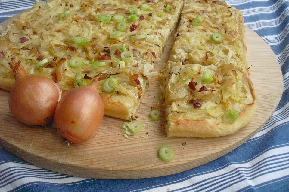 Badischer Zwiebelkuchen