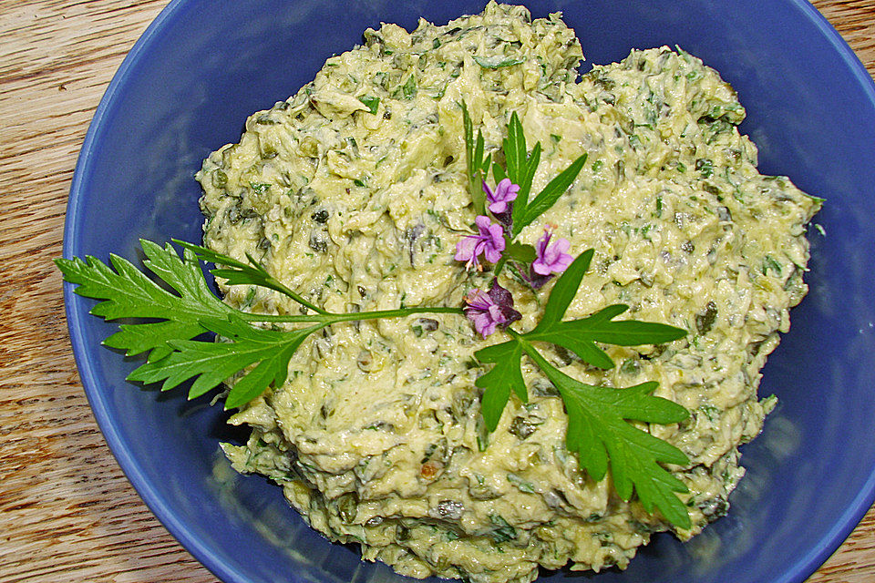 Crostini mit Zucchini - Püree