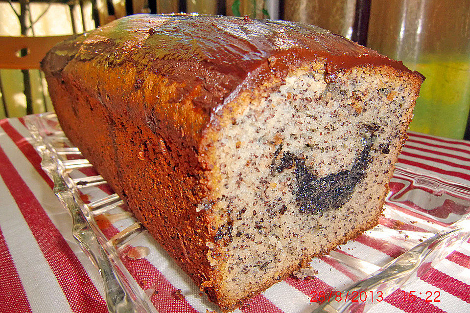 Mohn - Marzipan - Kuchen