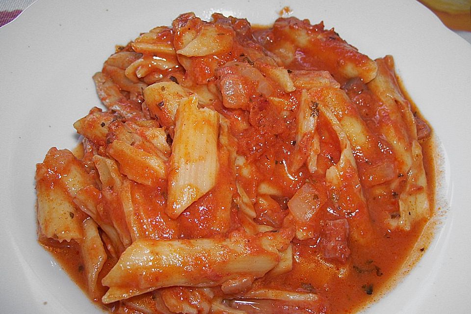 Penne all'arrabbiata