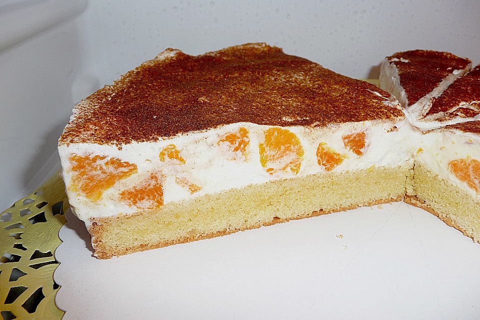 Mandarinen - Schmand - Torte