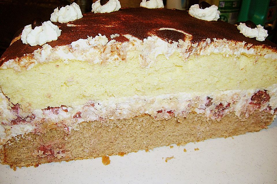 Kirsch - Tiramisu - Torte