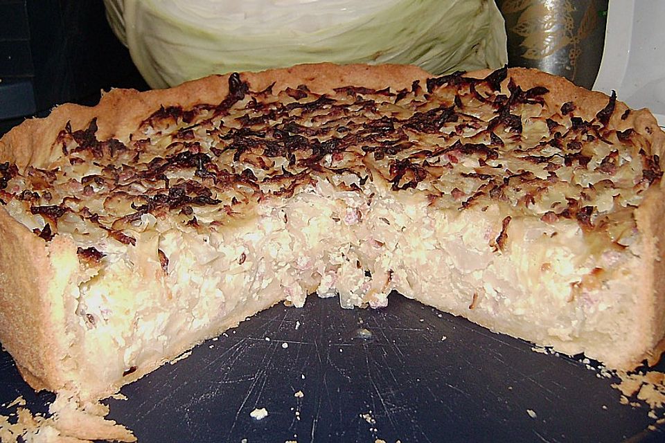 Schwäbischer Krautkuchen