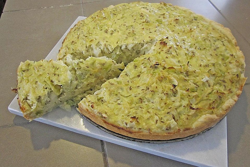 Schwäbischer Krautkuchen