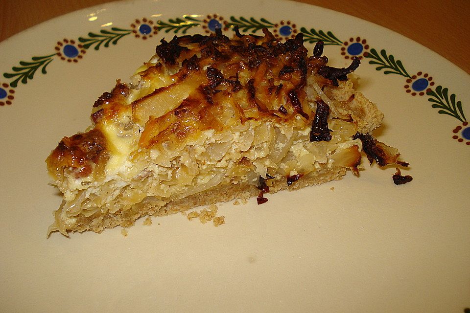 Schwäbischer Krautkuchen