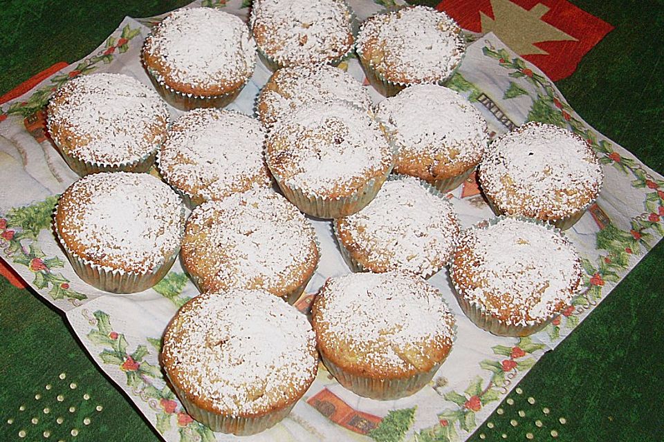 Saftige Apfelmuffins