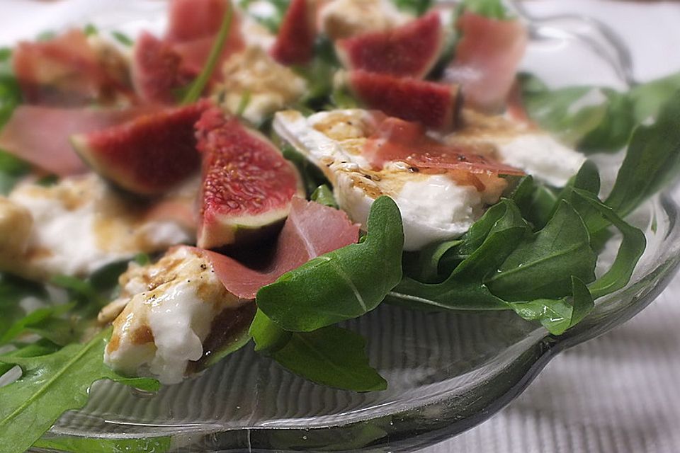 Rucola - Salat mit Feigen