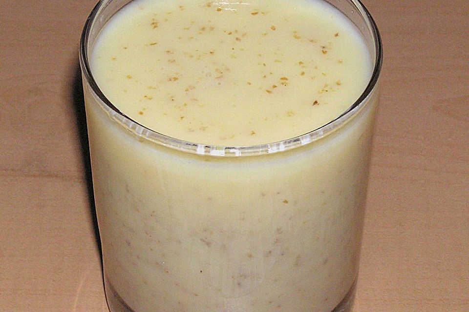 Orangen - Buttermilch mit Weizenkeimen