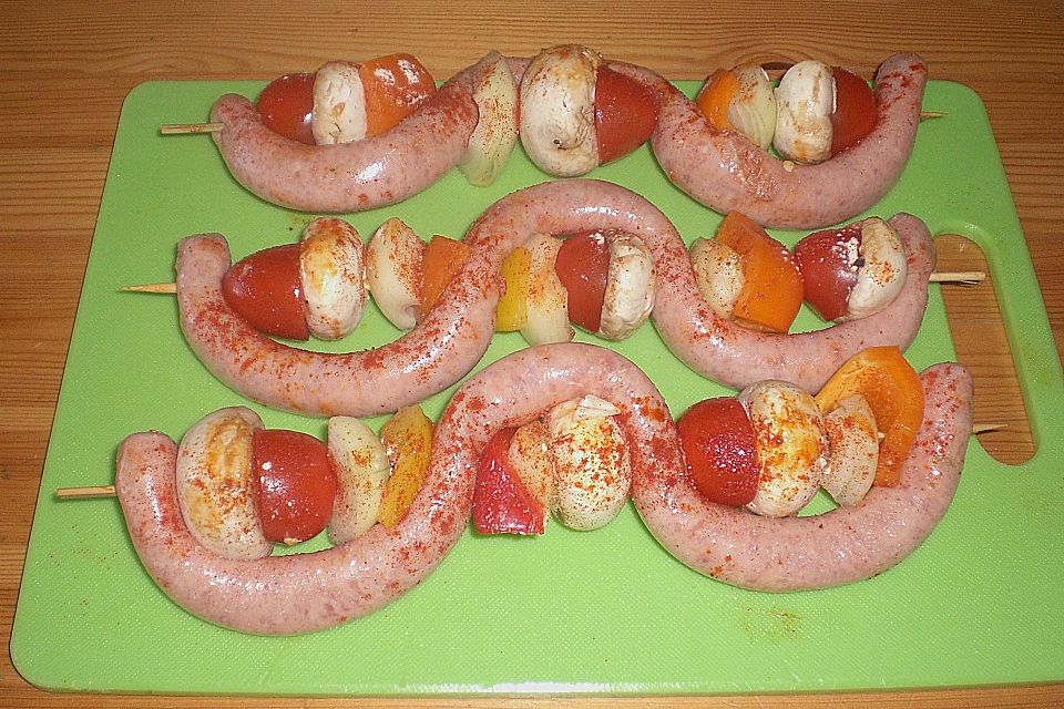 Bratwurstspieße