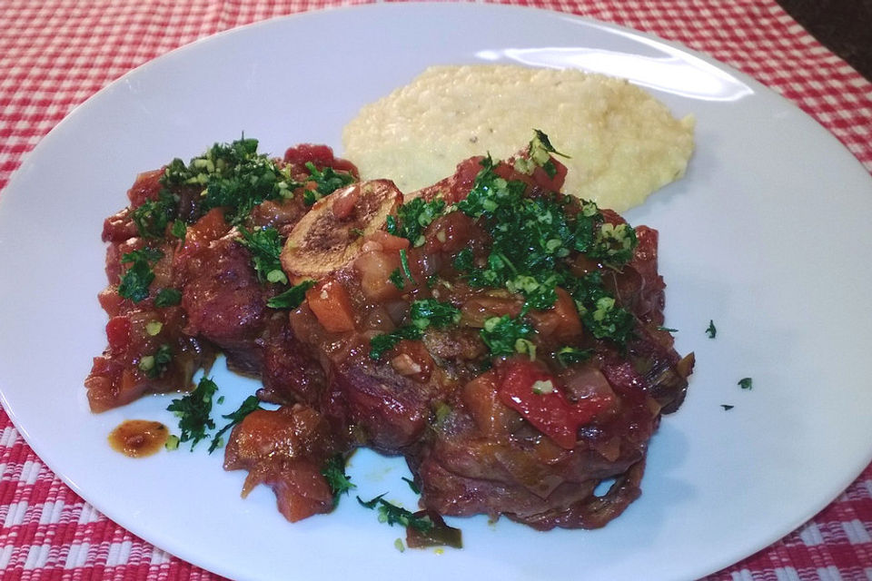 Osso buco mit Gremolata