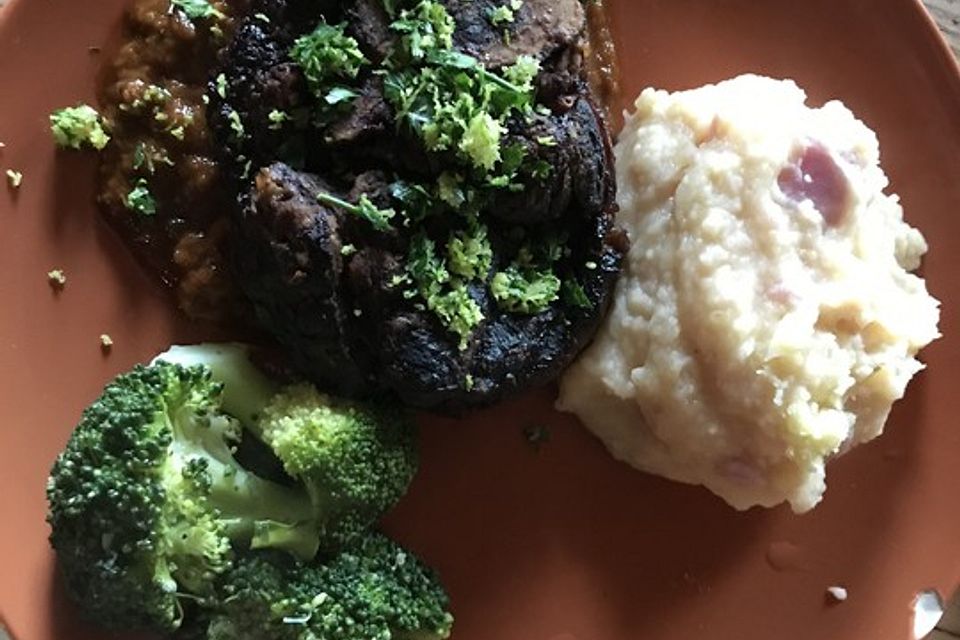 Osso buco mit Gremolata