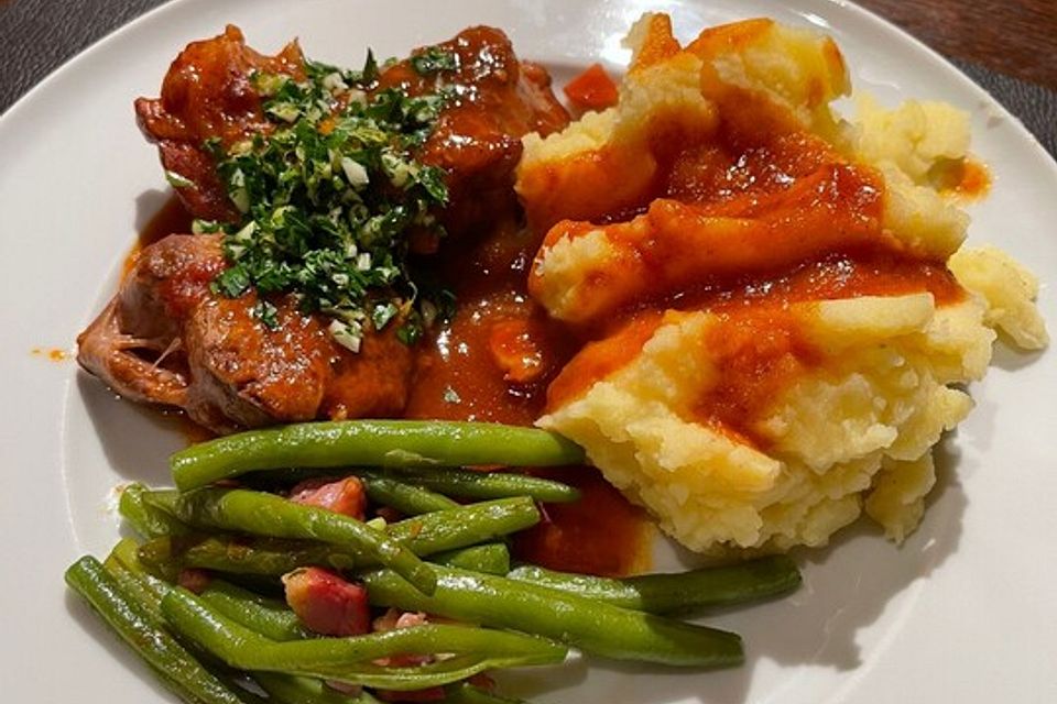 Osso buco mit Gremolata