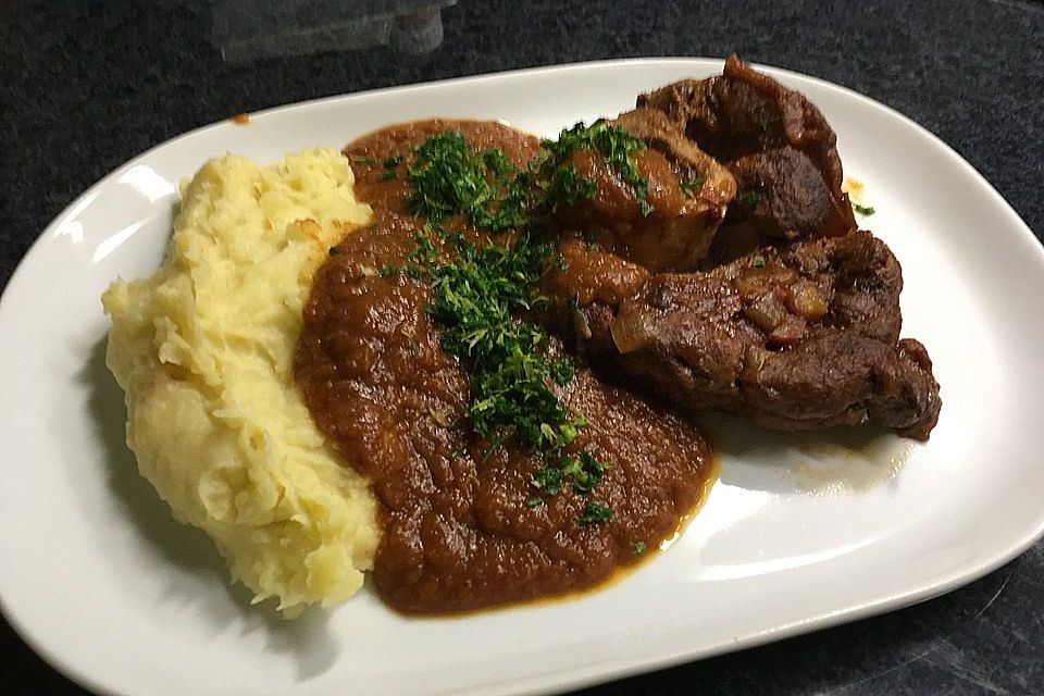 Osso buco mit Gremolata