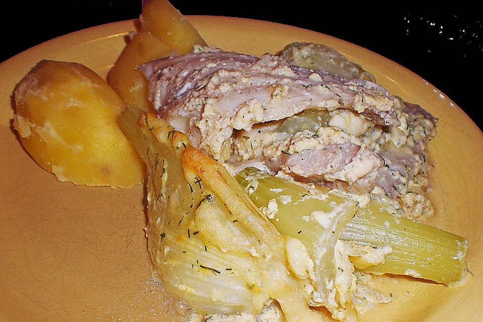 Fenchel-Fisch-Auflauf