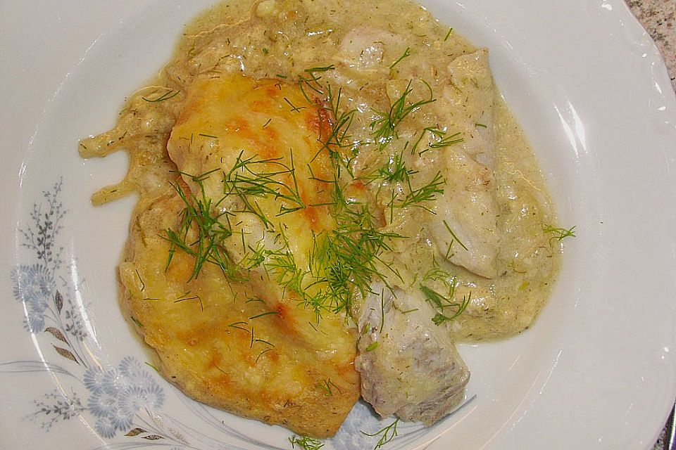 Fenchel-Fisch-Auflauf