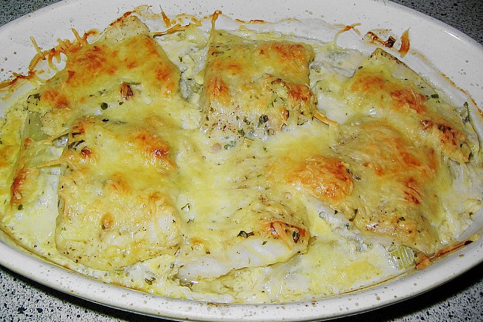 Fenchel-Fisch-Auflauf