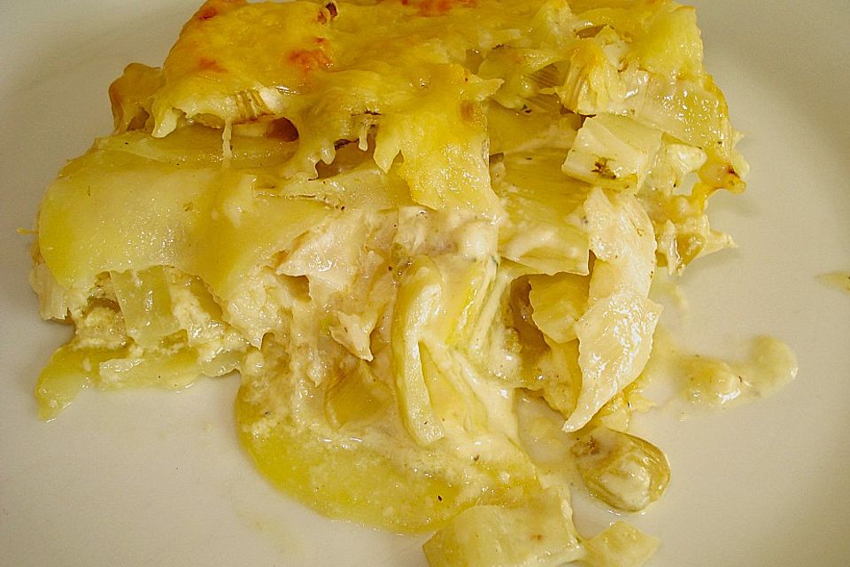 Fenchel-Fisch-Auflauf