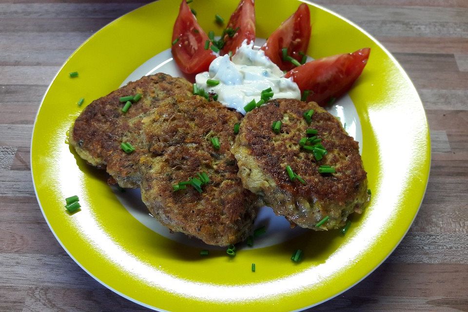 Griechische Zucchini - Küchlein