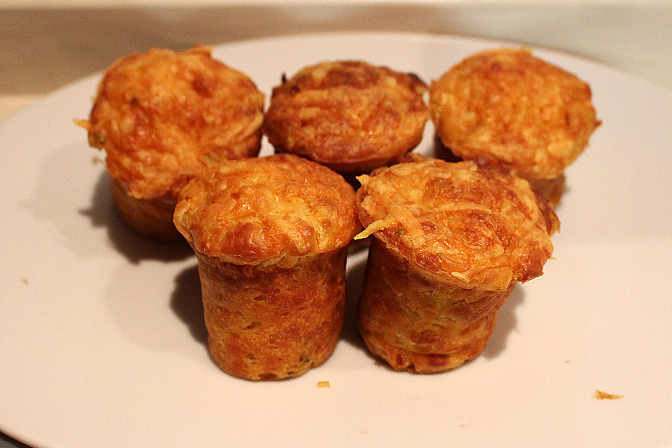 Pikante Käse - Muffins