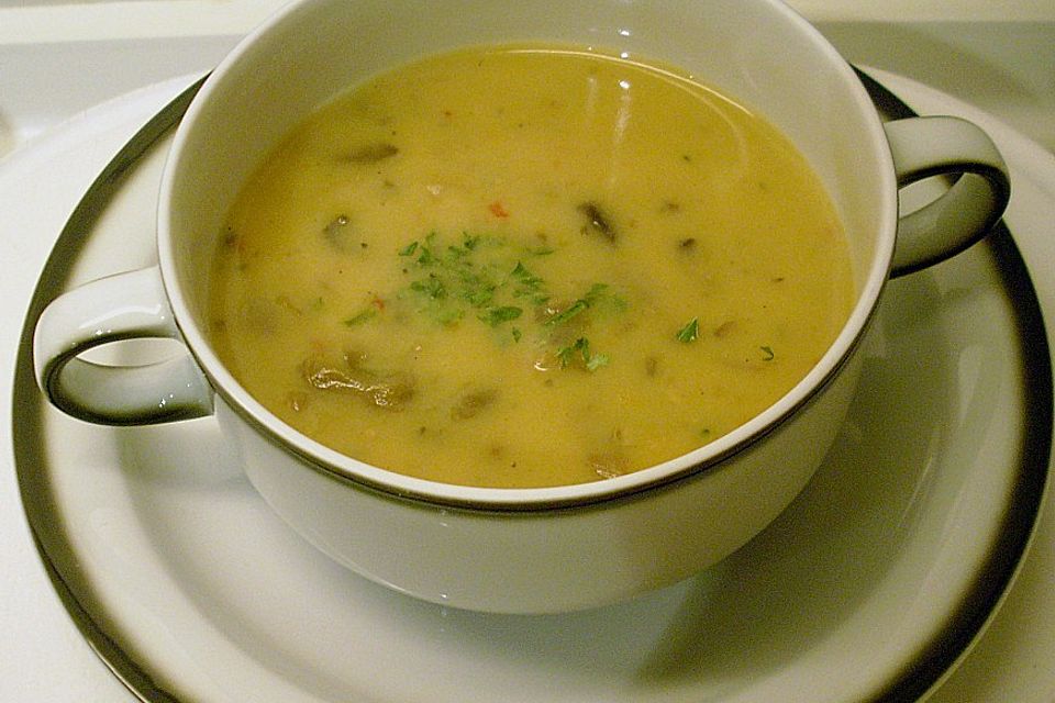 Pilzsuppe