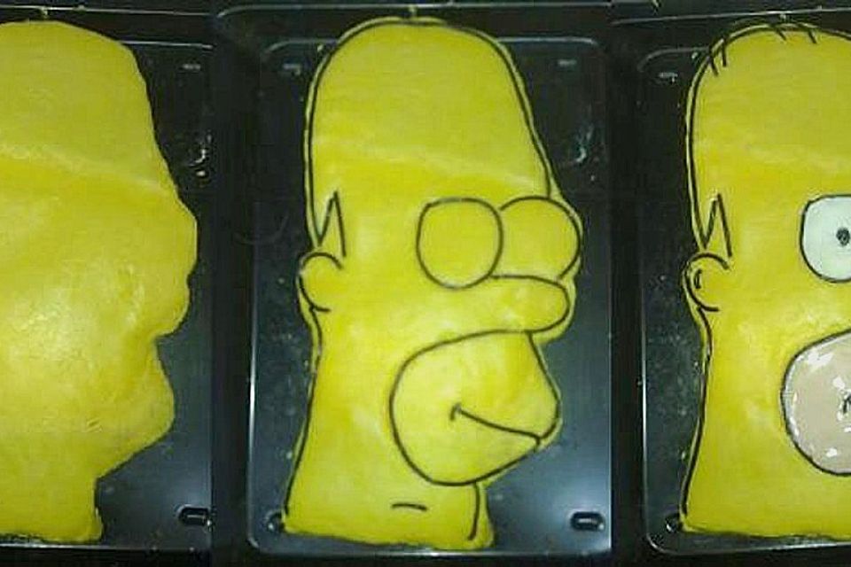 Lettas Homer Simpson Motivtorte