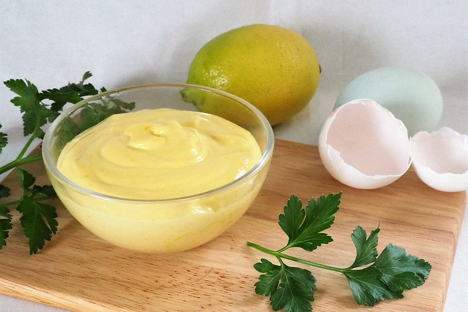 Selbst gemachte Mayonnaise