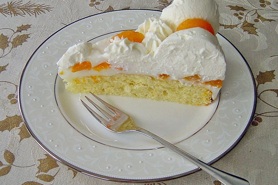 Schneeball Torte