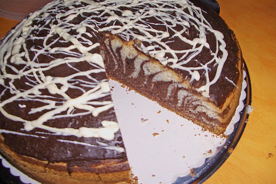 Zebra - Kuchen