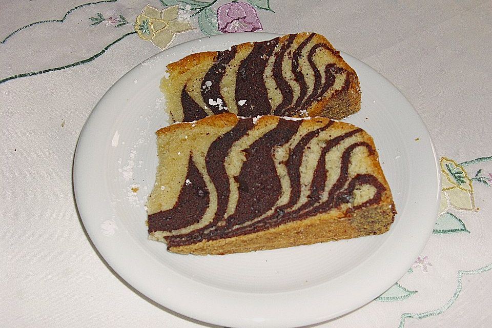 Zebra - Kuchen