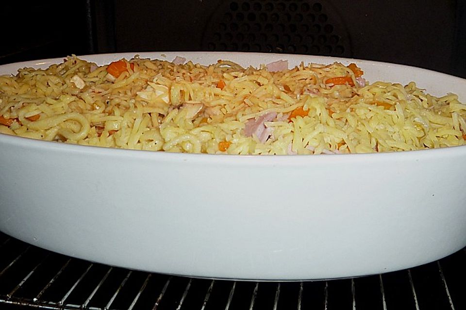 Spätzle - Gemüse - Auflauf