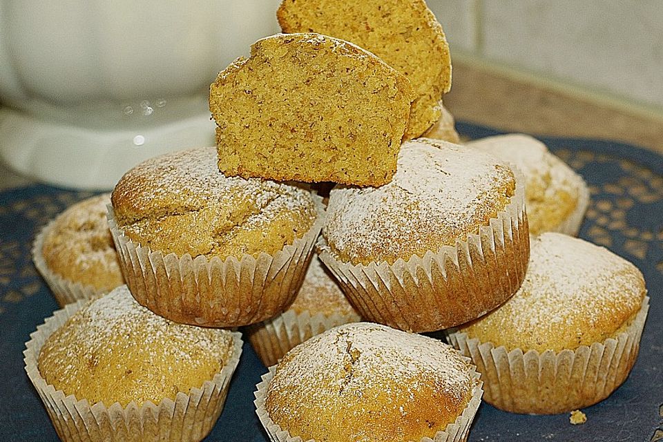 Karamell - Haselnuss - Muffins