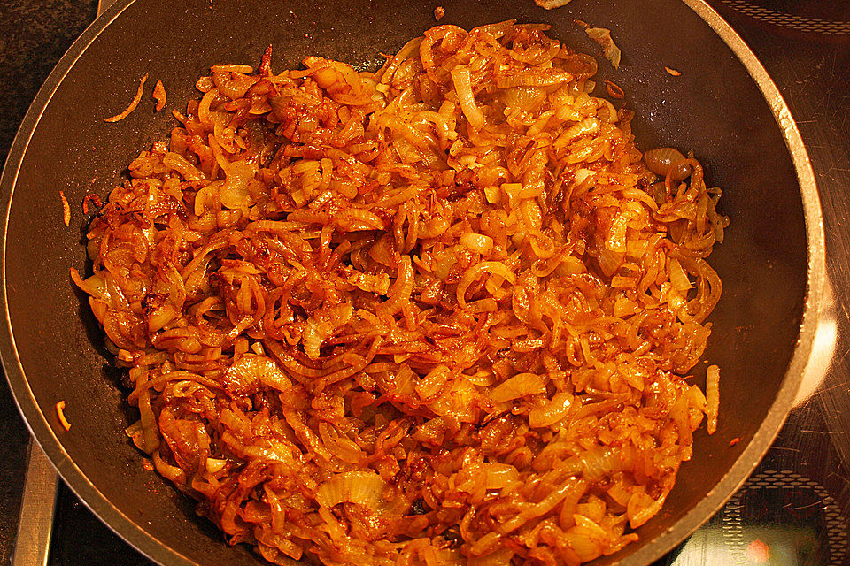 Allgäuer Käsespätzle mit Zwiebeln